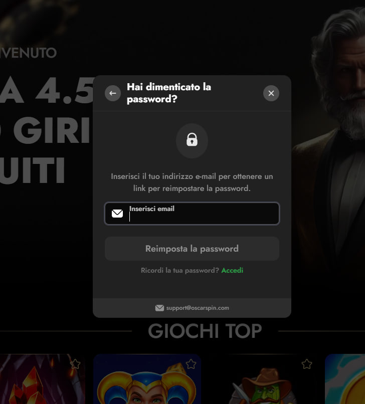 Oscarspin Casino